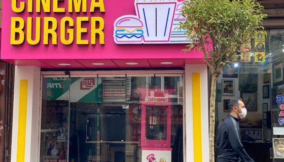 Cinema Burger Tabela Reklam