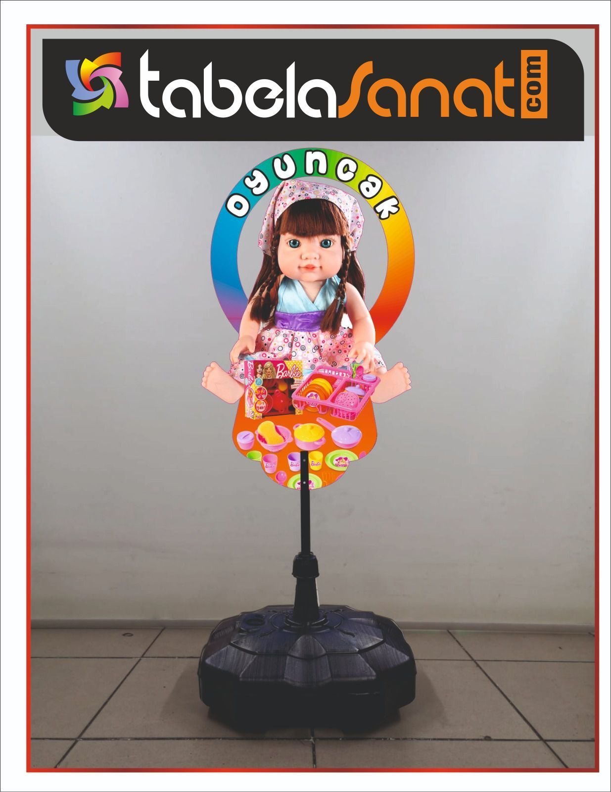 Oyuncakcı Reklam Tabelası