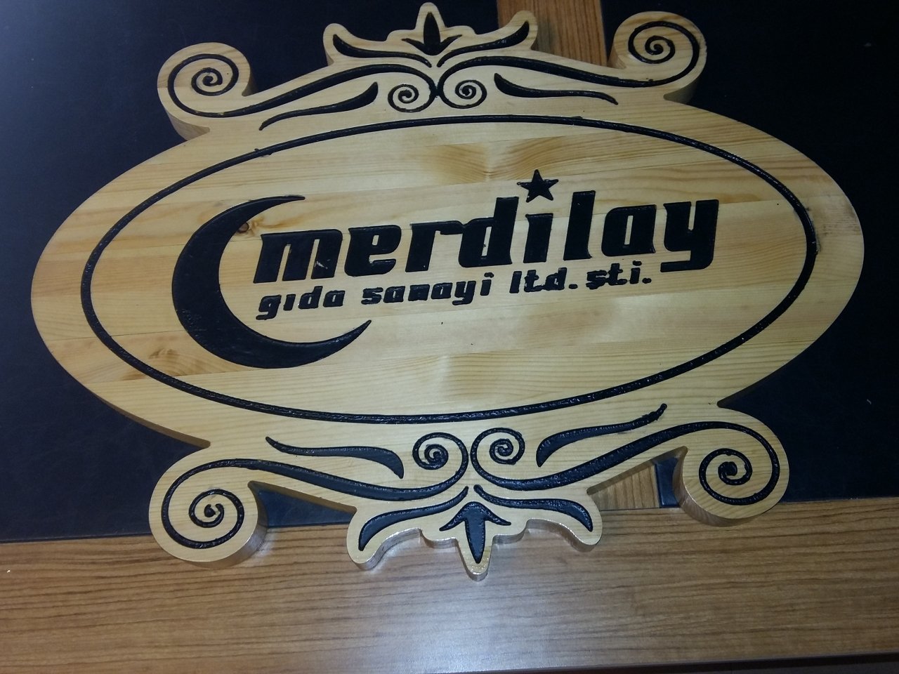 ahşap eskitme retro tabela