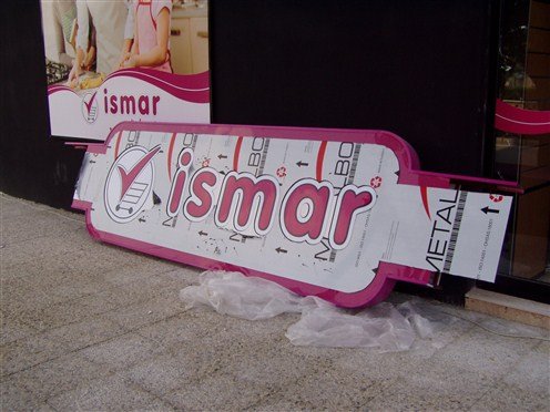 alüminyum cnc kesim dekupe ışıklı tabela tabelası