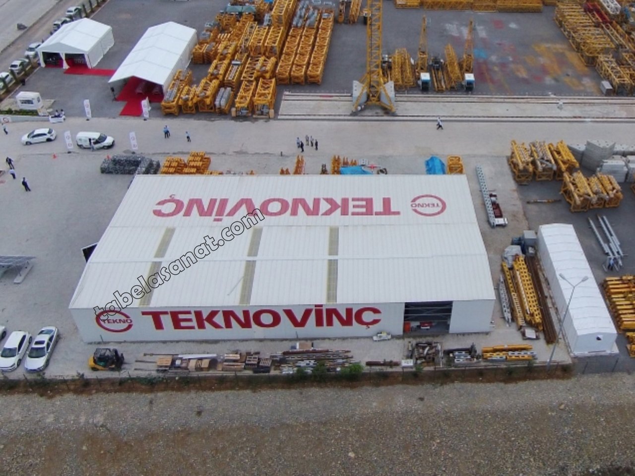 çatı cephe bina yazma tabelası