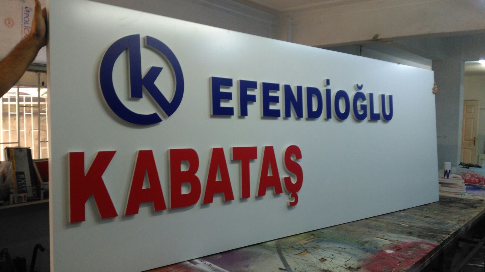 dekote forex cnc kesim kabartma kutu harf tabela