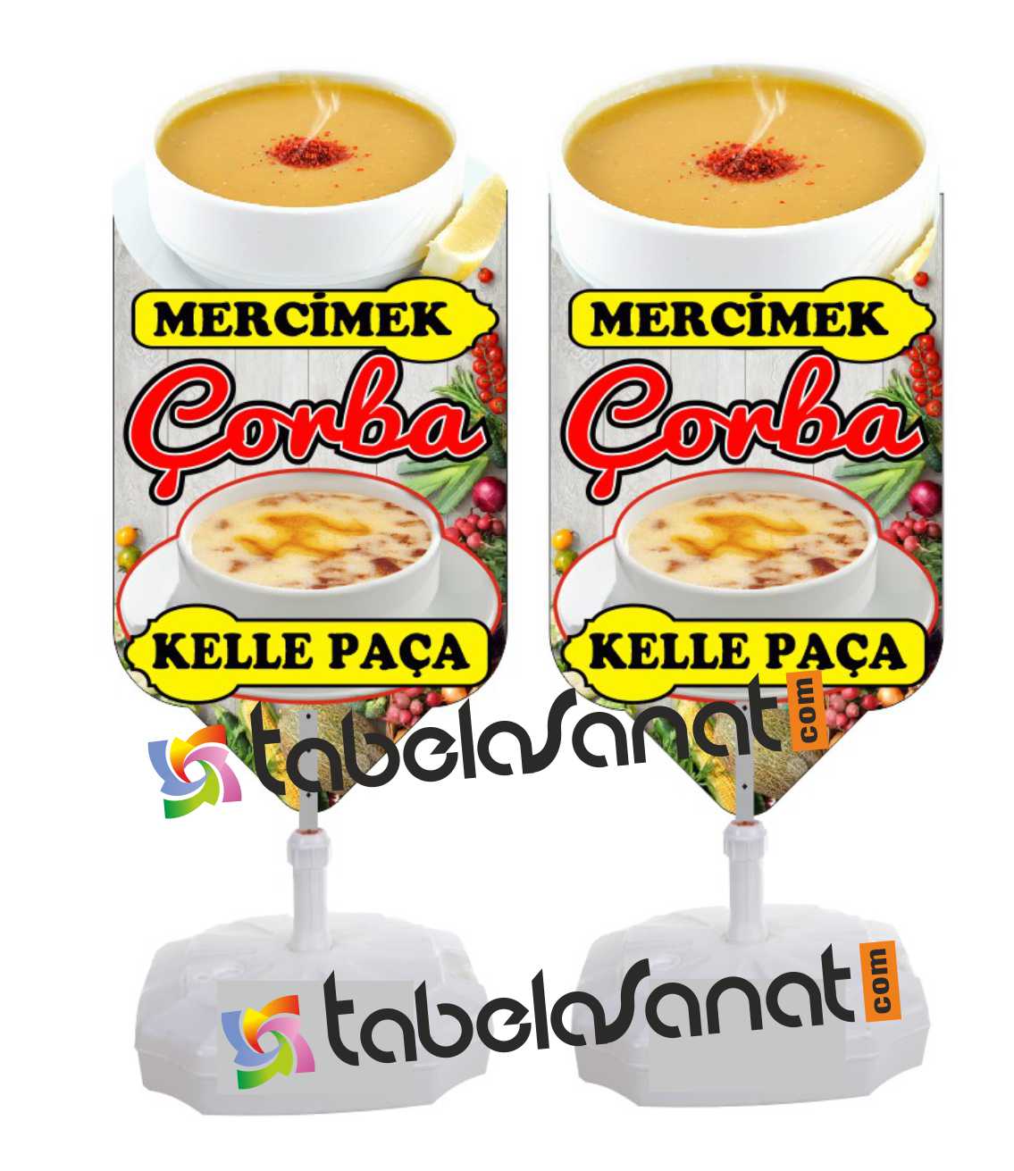  Çorbacı Çorba Reklam Tabela
