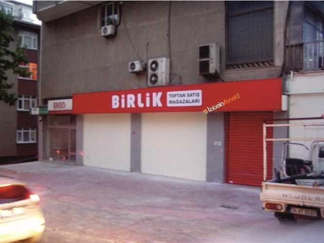ışıksız vinil germe tabela