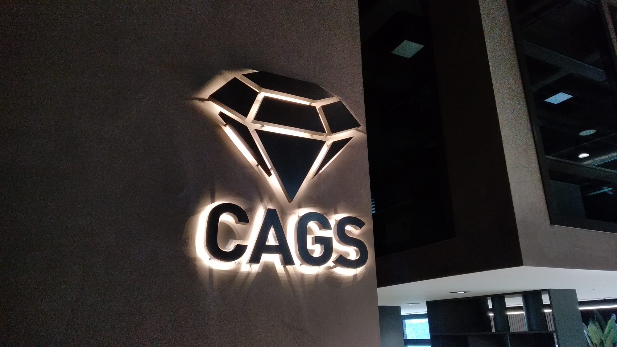 Led Işıklı Krom Kutu Harf Tabela