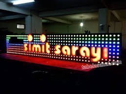 led animasyonlu ışıklı tabela