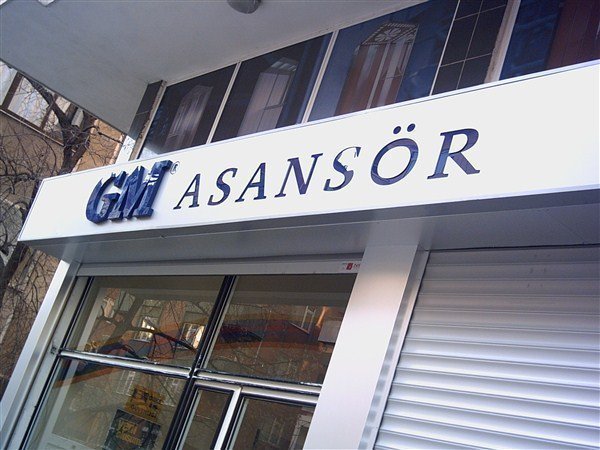 pleksi ışıklı led kutu harf tabela