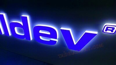 Pleksi Işıklı Tabela İmalat Görselleri