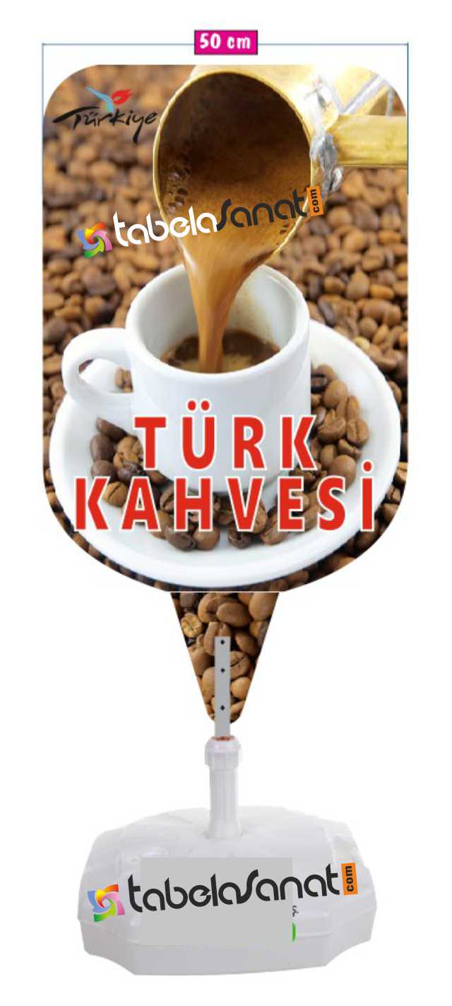 Türk kahvesi kahve kahveci reklam tabela tabelası